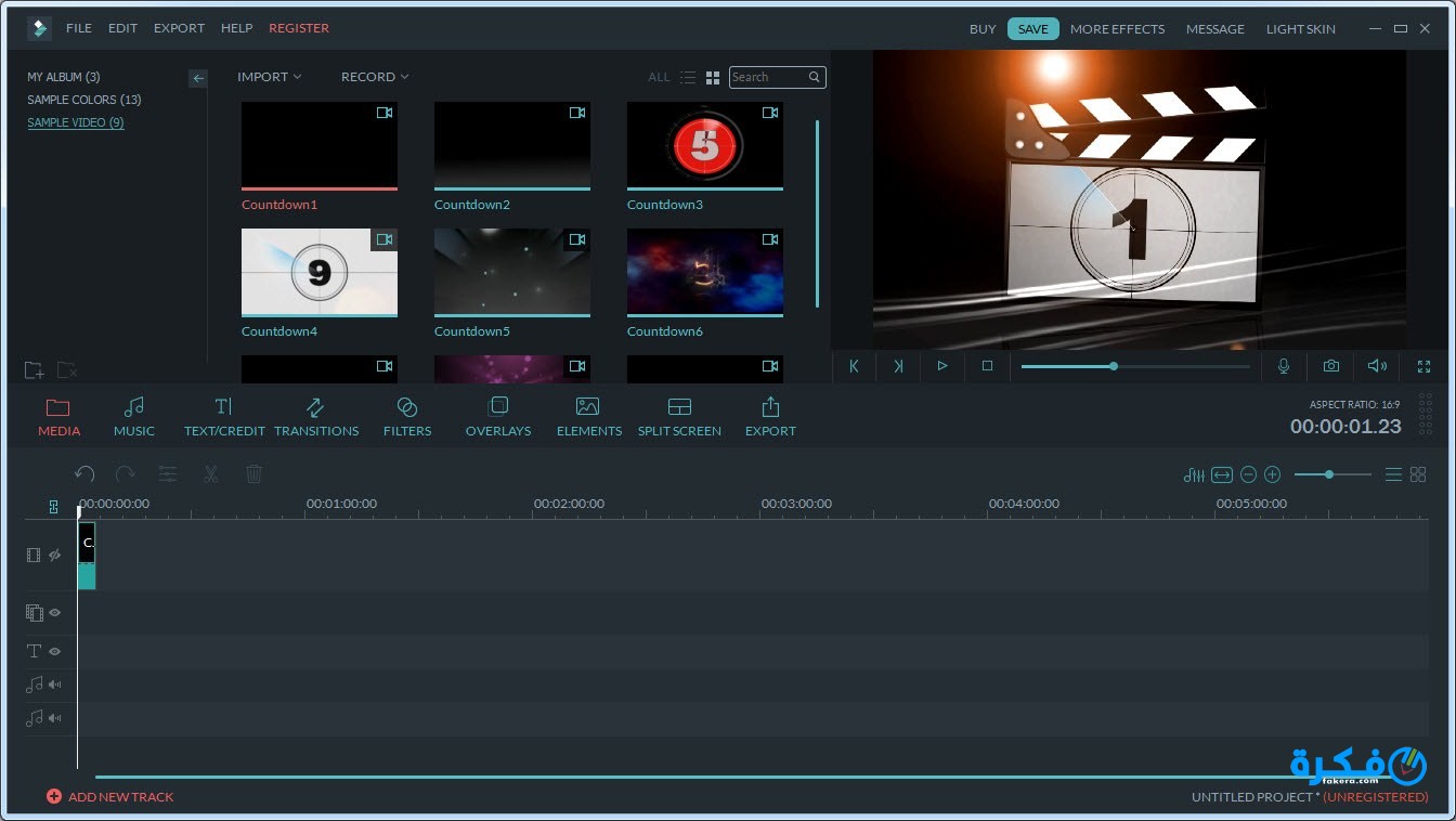 تحميل تطبيق فيلمورا filmora لمونتاج الفيديو 1 full feature editing
