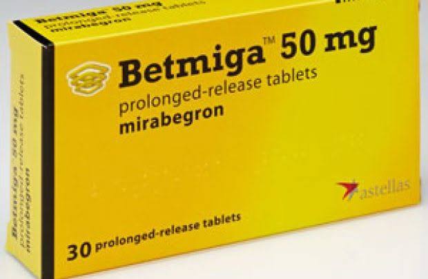 نشرة أقراص بيت ميجا Bet Miga لعلاج فرط نشاط المثانة وسلس البول 1 اقراص