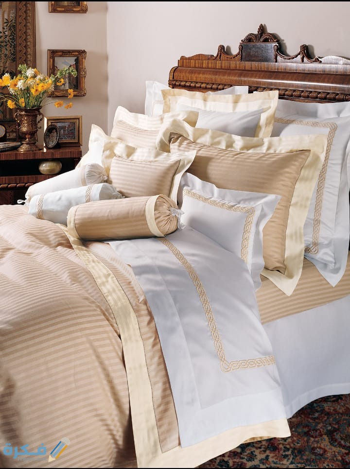 صور مفارش سرير راقية 2025 اشكال مفارش سرير مطرزة 1 IMG 20200606 WA0008