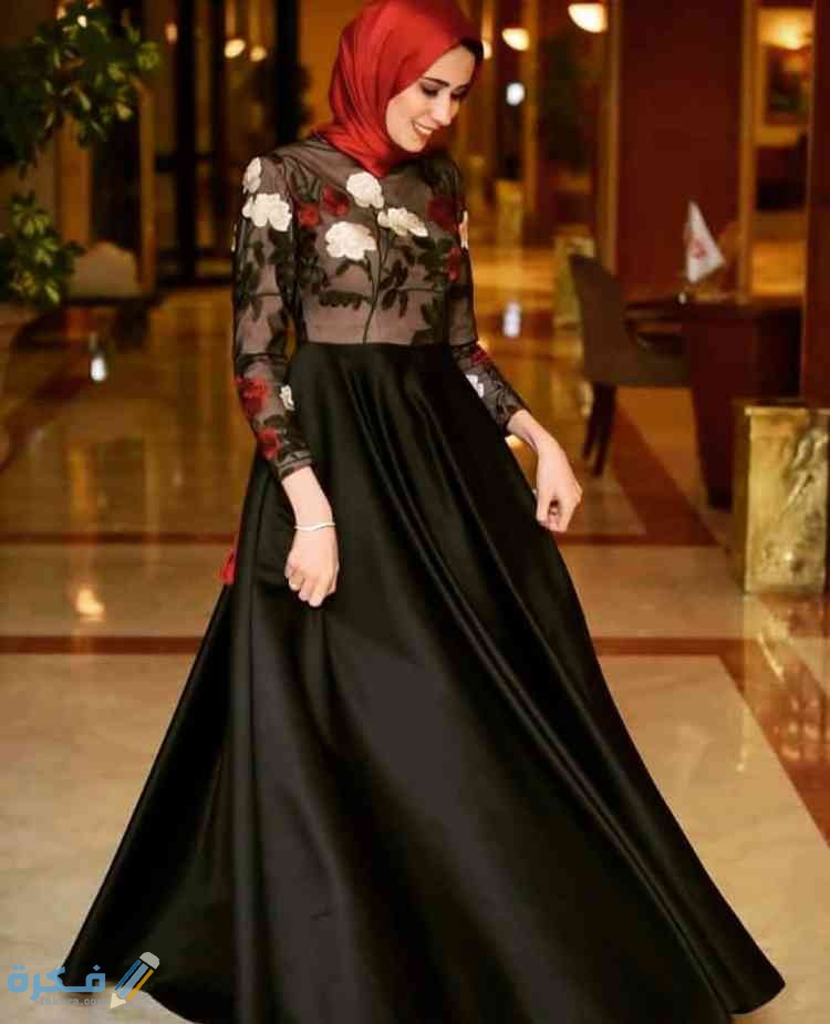اجمل صور فساتين سهرة للمحجبات 2025 شيك 1 IMG 20200620 WA0072