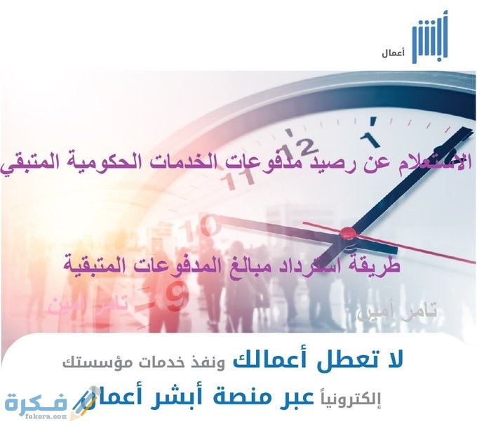 شرح خطوات الاستعلام عن رصيد المدفوعات برقم الحدود 1 لاستعلام عن رصيد المدفوعات