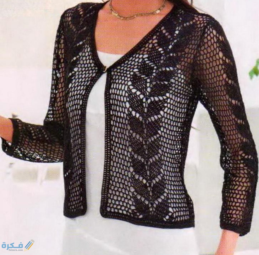 شرح خطوات عمل جاكيت صيفي بالكروشيه 2025 1 IMG ٢٠٢٠٠٩٢٩ ١٣٤٤٠١