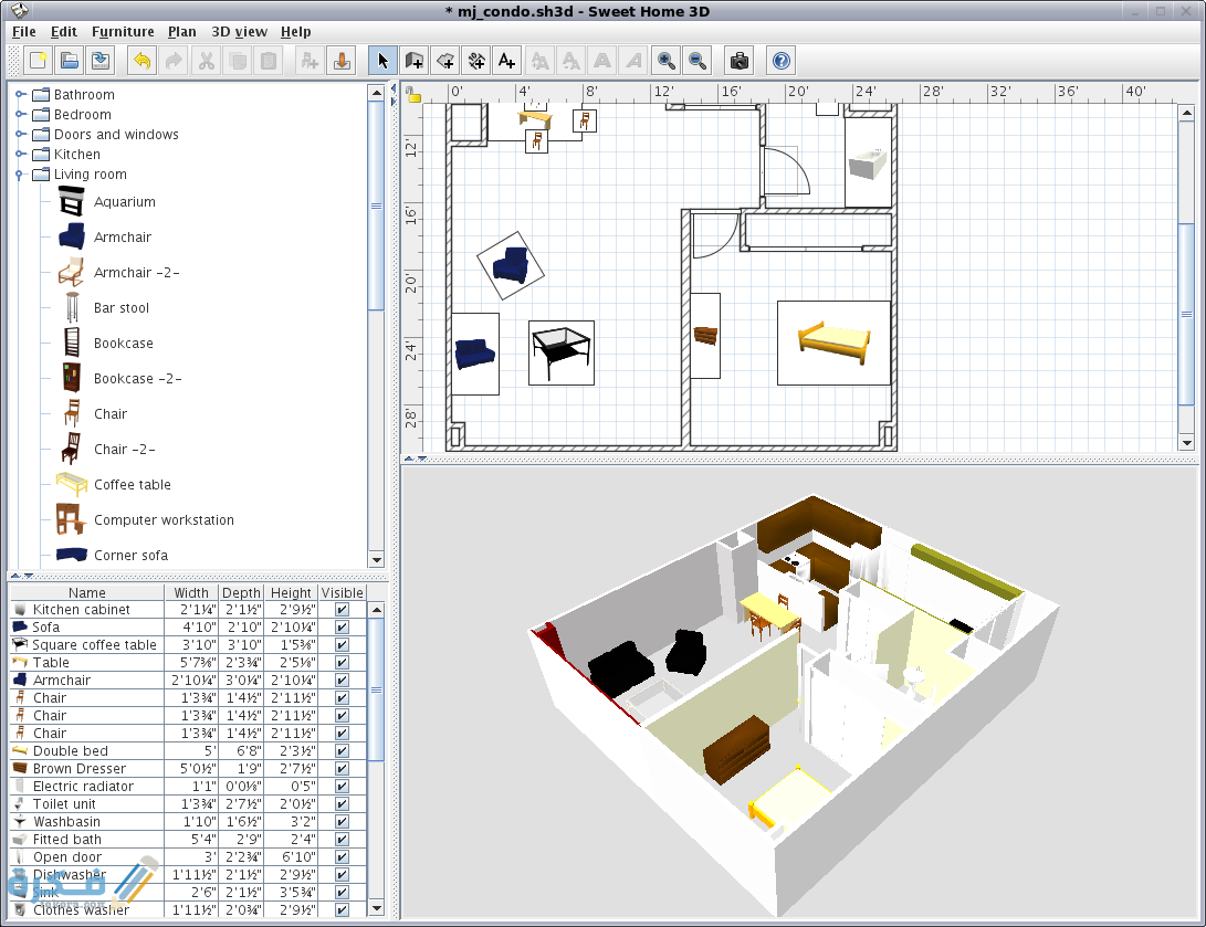 احسن برنامج تصميم منازل 3D بتصميم داخلي وخارجي 1 تحميم برامج التصميم الداخلى والخارجي للمنازل