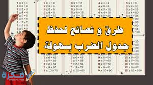 جدول الضرب بالعربي كامل مع شرح خطوات الحفظ 1 خصائص جدول الضرب في الرياضيات