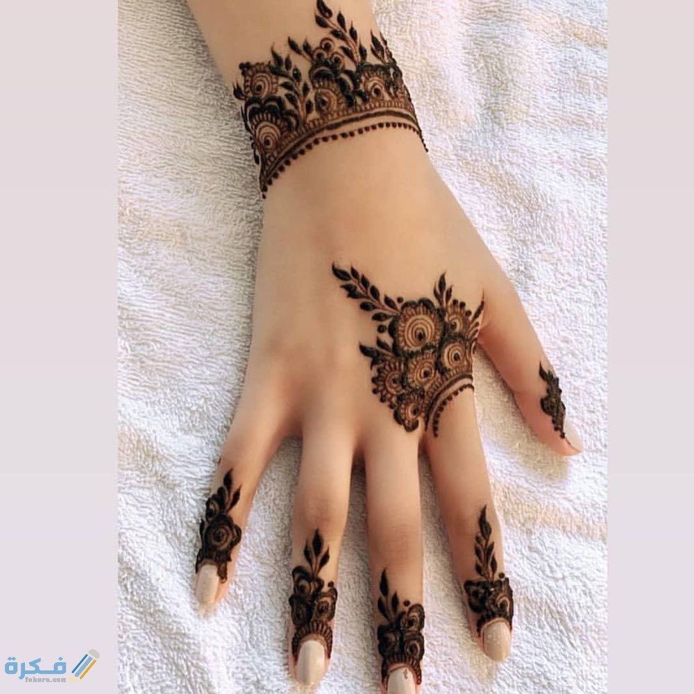صور نقش حناء ناعم للبنات 2025 رسومات حنة جميلة 1 IMG 20210214 WA0010
