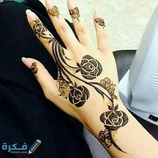 صور نقش حناء ورد جوري 2025 1 Naksh hnaa ward jory258
