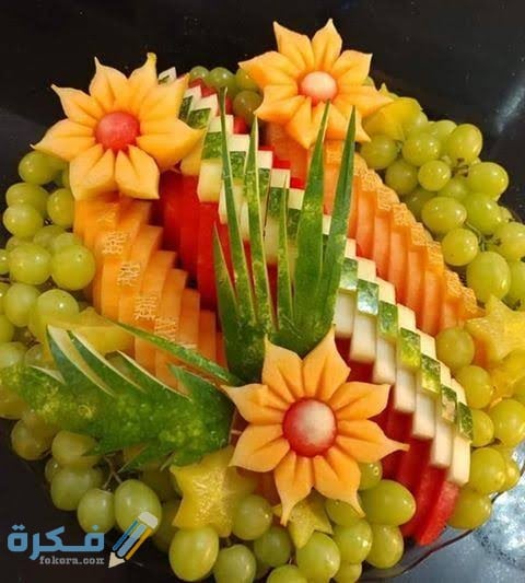 10 أفكار جذابة لتزيين الفواكه للضيوف بالصور 1 أفكار لتزيين الفواكه وتقديمها للضيوف