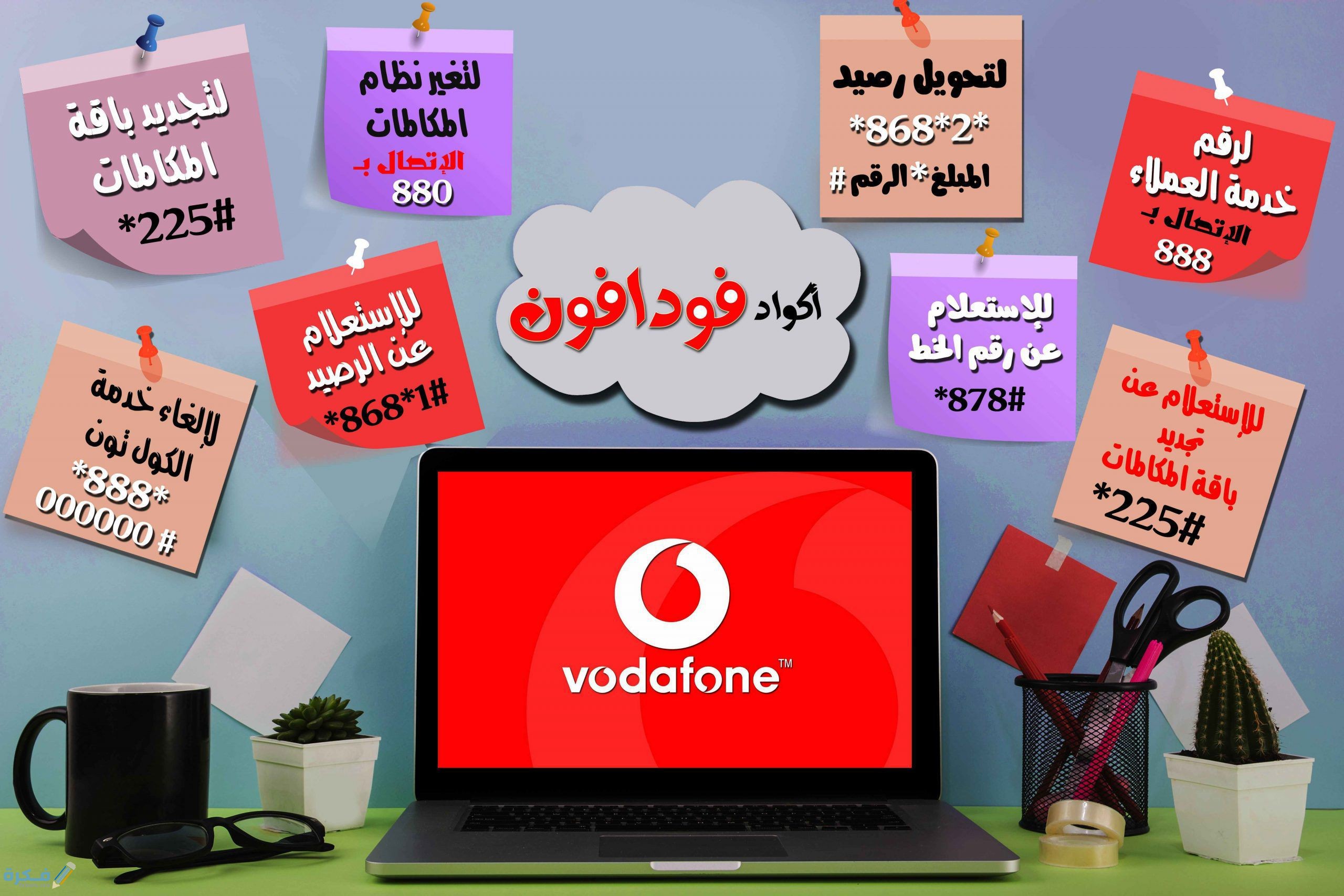 شرح خطوات استعلام عن رصيد الباقة فودافون 1 كيفية الاستعلام عن رصيد فودافون