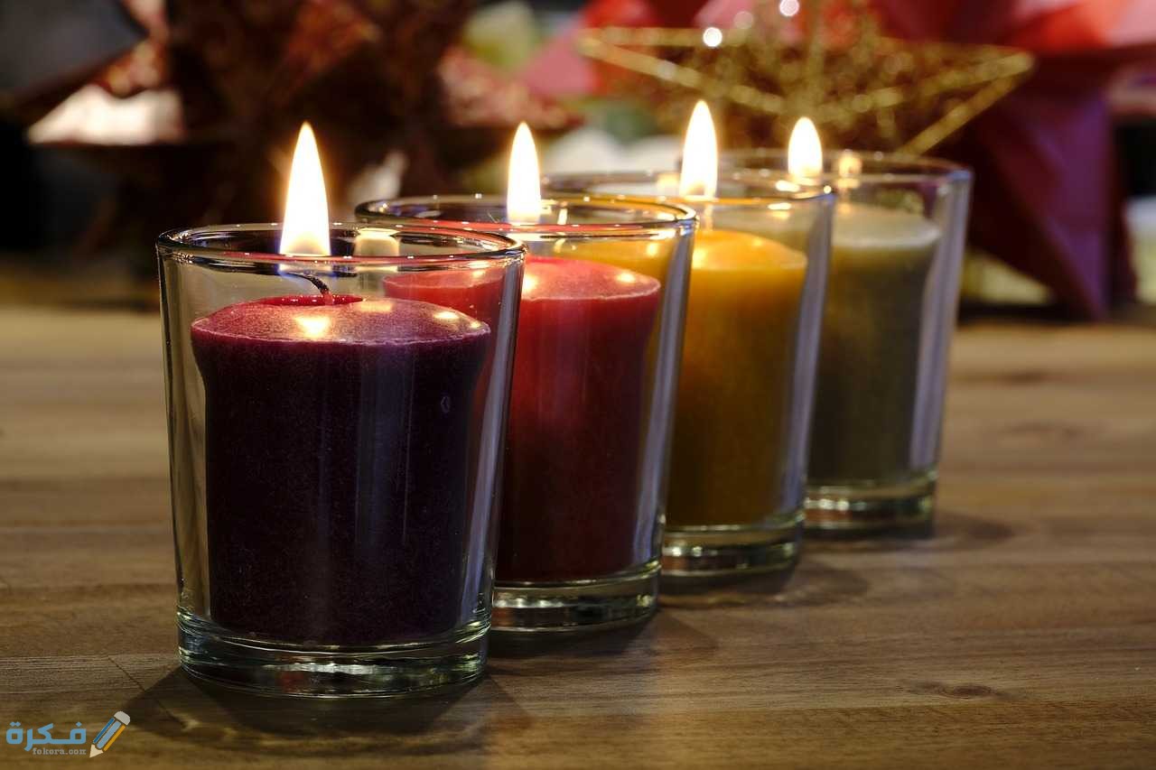 شرح خطوات صنع الشموع المعطرة 1 كيفية صنع الشموع المعطرة