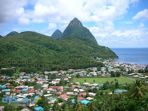 الرمز البريدي سانت لوسيا Postal code ZIP code Saint Lucia 1 ff