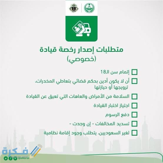شروط إصدار رخصة القيادة للرجال وللنساء 1 images 2022 02 06T184444.739