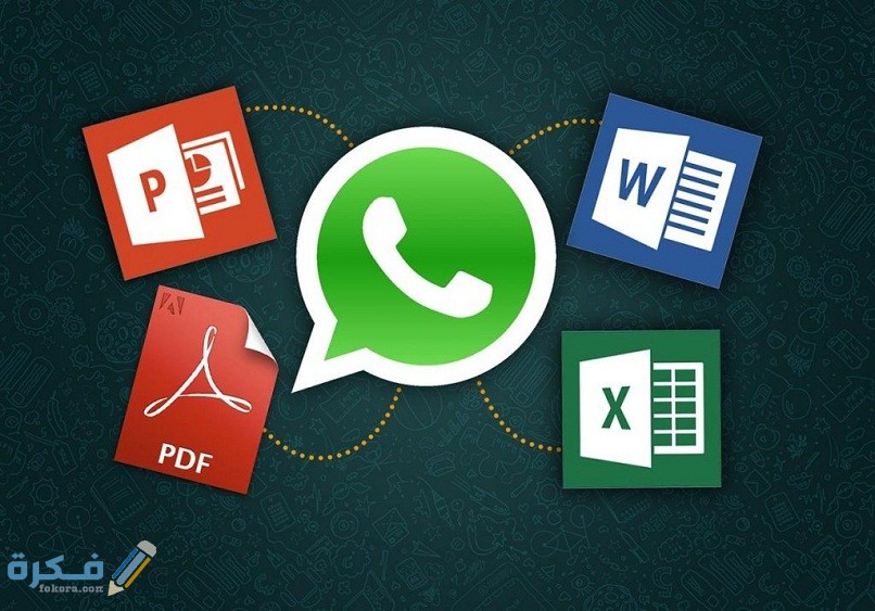 كيفيه ارسال ملف من الكمبيوتر الى واتس اب 1 WordوPDFوملفاتأخرىعبرWhatsApp