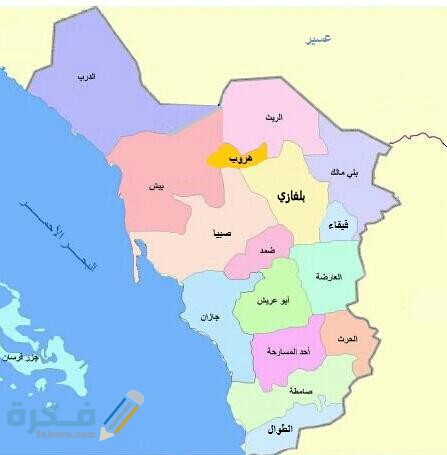 اسماء محافظات منطقة جازان 1 نبذة عن منطقة جازان الادارية
