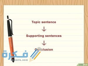 خطوات كتابة براجراف بالانجليزي 1 كتابة براجراف 2 300x225 1