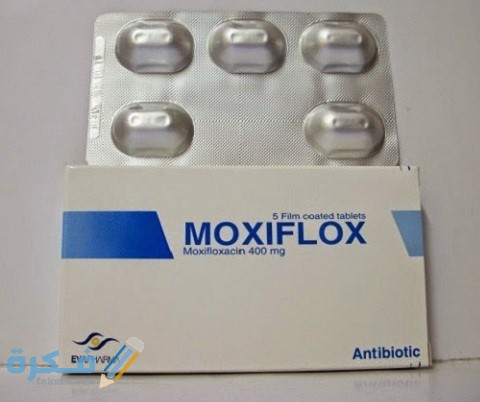 دواعي الاستعمال والآثار الجانبية والسعر | موكسيفلوكس Moxiflox 1 موكسيفلوكس (Moxiflox)