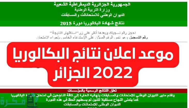 رابط نتائج البكالوريا 2025 بالجزائر برقم التسجيل عبر موقع الديوان الوطني نتائج الجزائر 2025 1 images 8
