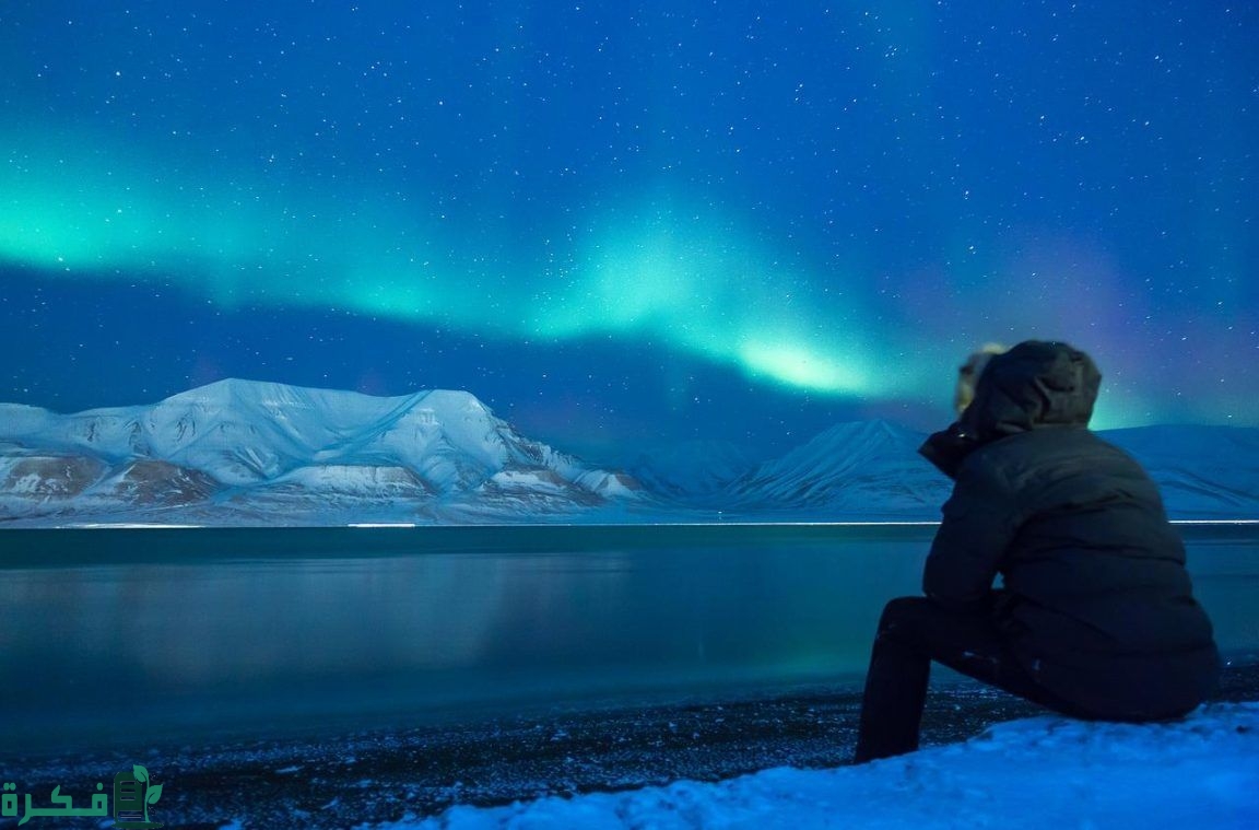 هل يعيش الناس في القطب الشمالي 1 Blue starry sky North Pole 1152x759 1