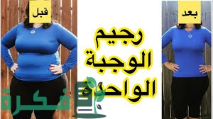 تجربتي مع ريجيم الوجبة الواحدة 1 2D0AFCA6 B505 494F 96A1 9D588C7FA769