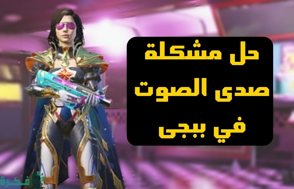 حل مشكلة صدى الصوت في ببجي 1 طريقة حل مشكلة صدى الصوت في ببجي