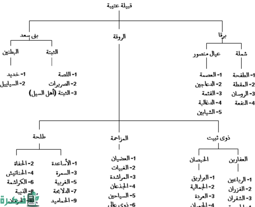 أفخاذ قبيلة عتيبة وأماكن تواجدها 1 0e8379e30a6cddd62140558519799d69068bddf5 290121061446