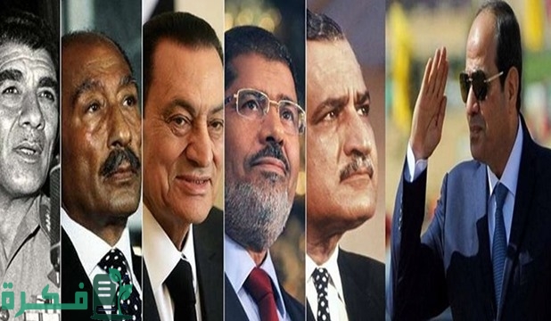 معلومات عامة سؤال وجواب عن مصر 4 أسماء رؤساء جمهورية مصر العربية