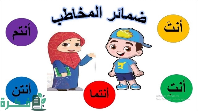 ما هي ضمائر المخاطب 1 ما هي ضمائر المخاطب