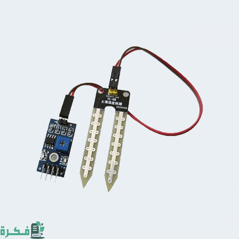 مبدأ عمل حساس رطوبة التربة 1 مبدأ عمل حساس رطوبة التربة