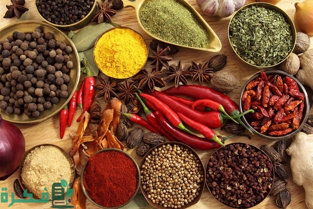 اسماء مكونات البهارات المشكلة السعودية 1 مكونات البهارات المشكلة السعودية