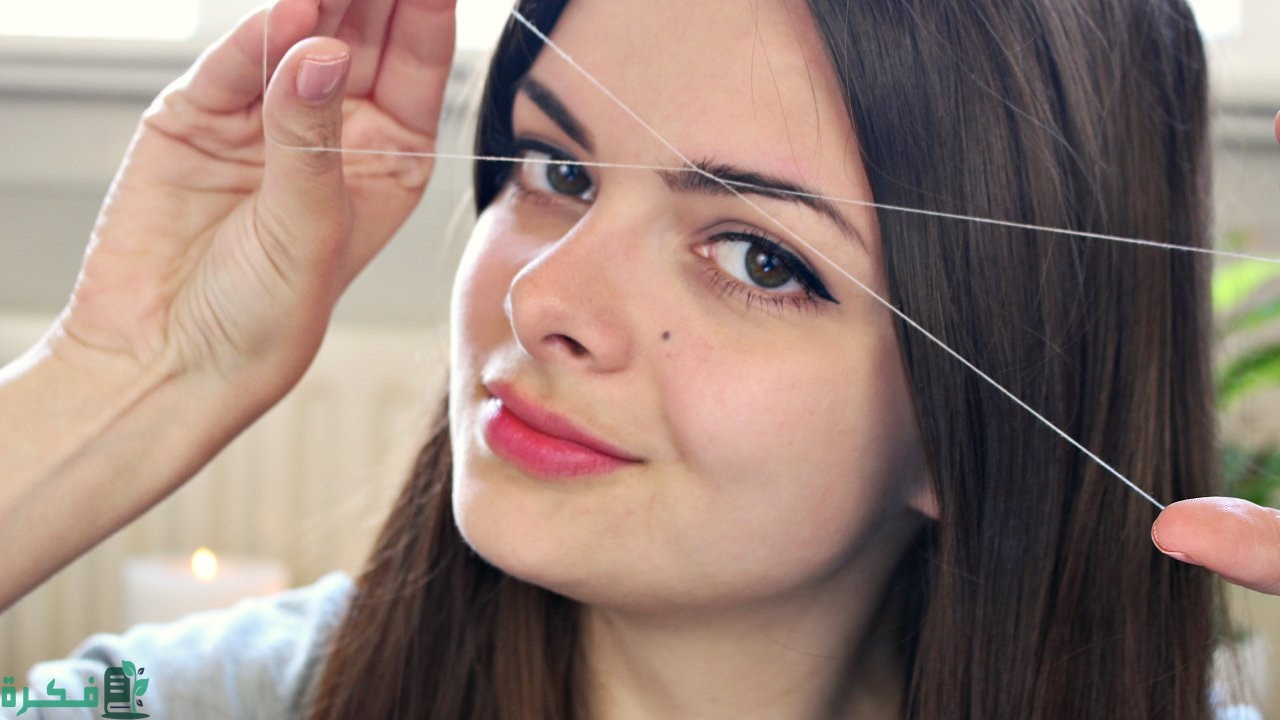 شرح خطوات استخدام الفتلة لإزالة شعر الوجه بالخطوات 1 بالخطوات طريقة استخدام الفتلة لإزالة شعر الوجه