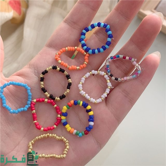 كيف أسوي خاتم بالخرز كيف أسوي خاتم بالخرز