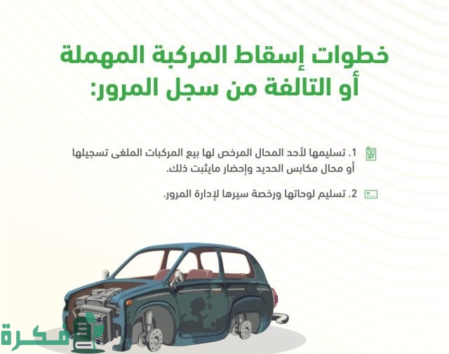 كيفية إسقاط المركبات القديمة بدون رسوم كيفية إسقاط المركبات القديمة بدون رسوم