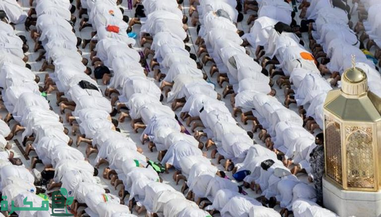 صلاة عيد الأضحى في المسجد الحرام 3 صلاة عيد الأضحى في المسجد الحرام