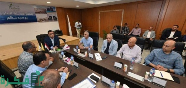 وزير الإسكان المصري يتابع المشروعات في مدينة العلمين الجديدة 1 وزير الإسكان يتابع الموقف التنفيذي مع جميع الشركات العاملة بمشروعات «العلمين الجديدة»