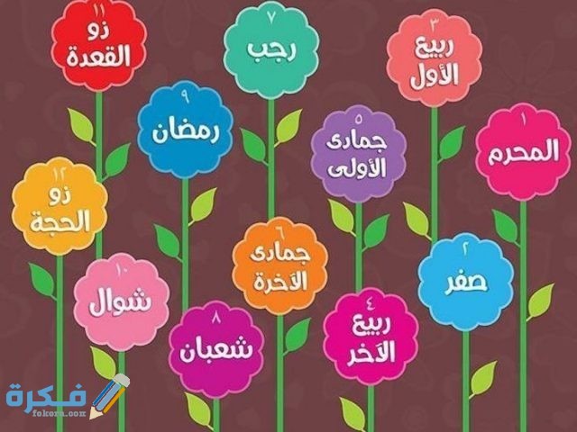 ما هي الشهور الهجرية معانيها وسبب تسميتها