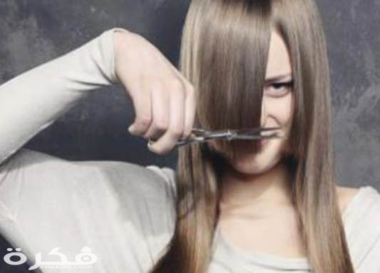 قص الشعر في المنام