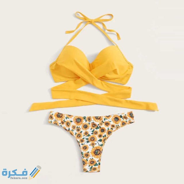 Conjunto de Bikini amarillo 2020 nuevo traje de ba o Push Up para mujer traje de.jpg q50