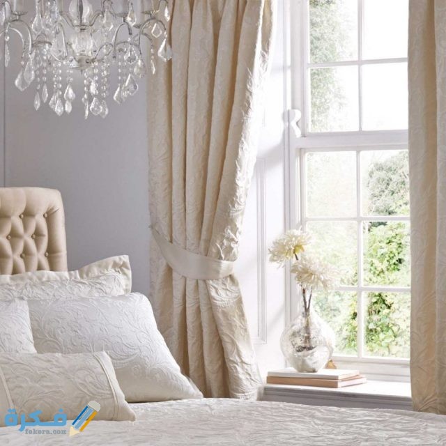 closs hamblin spencer ivory heritage bedroom curtains 168 x 183cm p30432 34535 image