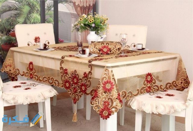 مشروع تصنيع مفارش السفرة منزليا