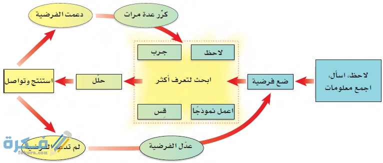 جواب او تفسير منطقي محتمل يعتمد على الملاحظة