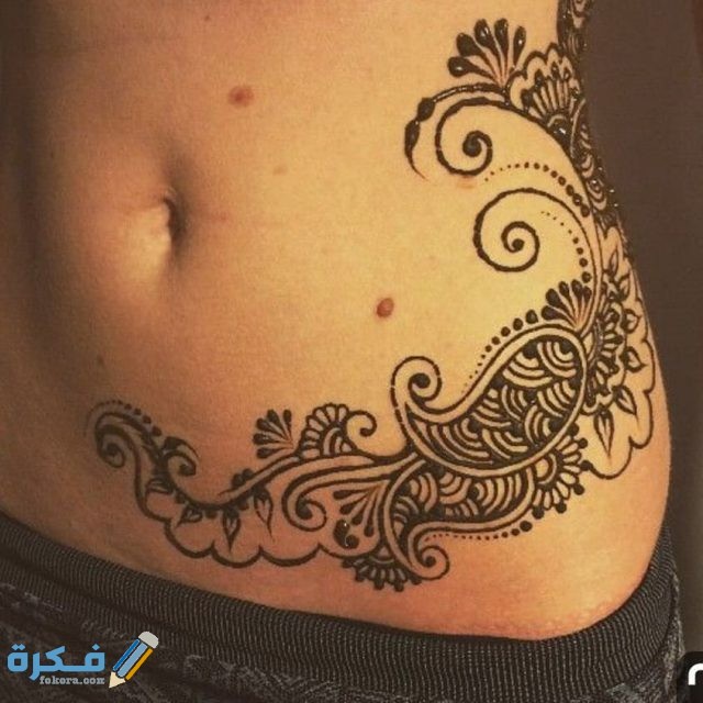 صور رسومات حنة للجسم صور رسومات حنة للجسم