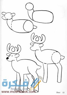 كيفية رسم حديقة حيوانات للاطفال