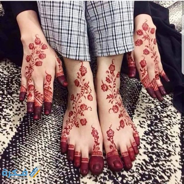 صور حنة على الرجل صور حنة على الرجل