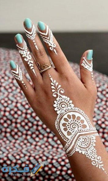صور رسومات حنة نقش خليجي خفيف صور رسومات حنة نقش خليجي خفيف