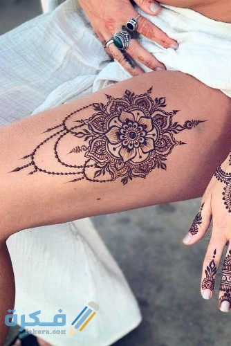 صور رسومات حنة للجسم صور رسومات حنة للجسم
