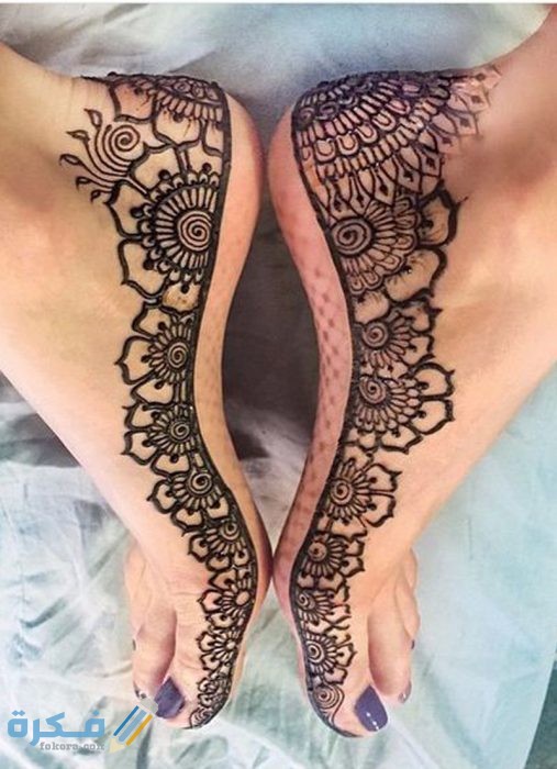 صور حنة على الرجل صور حنة على الرجل