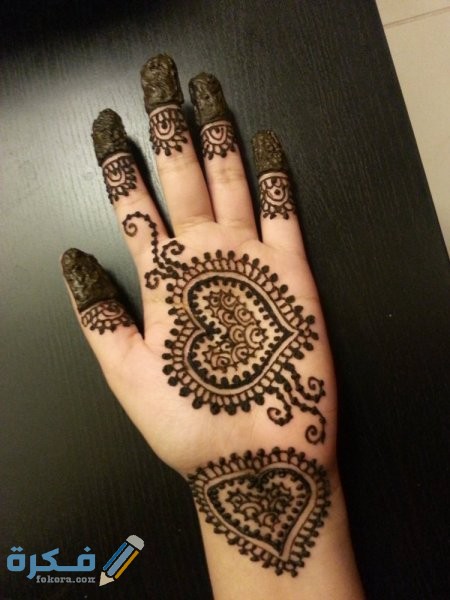 صور رسومات حنه إماراتي