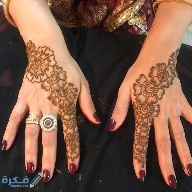 صور نقش حناء عماني للعرايس