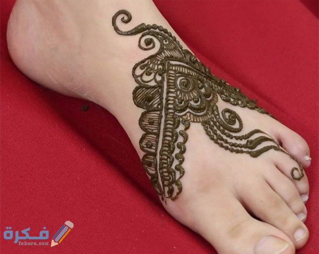 نقش حناء مغربي للرجلين نقش حناء مغربي للرجلين
