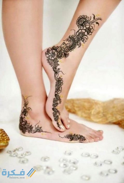 نقش حناء مغربي للرجلين نقش حناء مغربي للرجلين