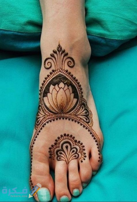نقش حناء مغربي للرجلين نقش حناء مغربي للرجلين